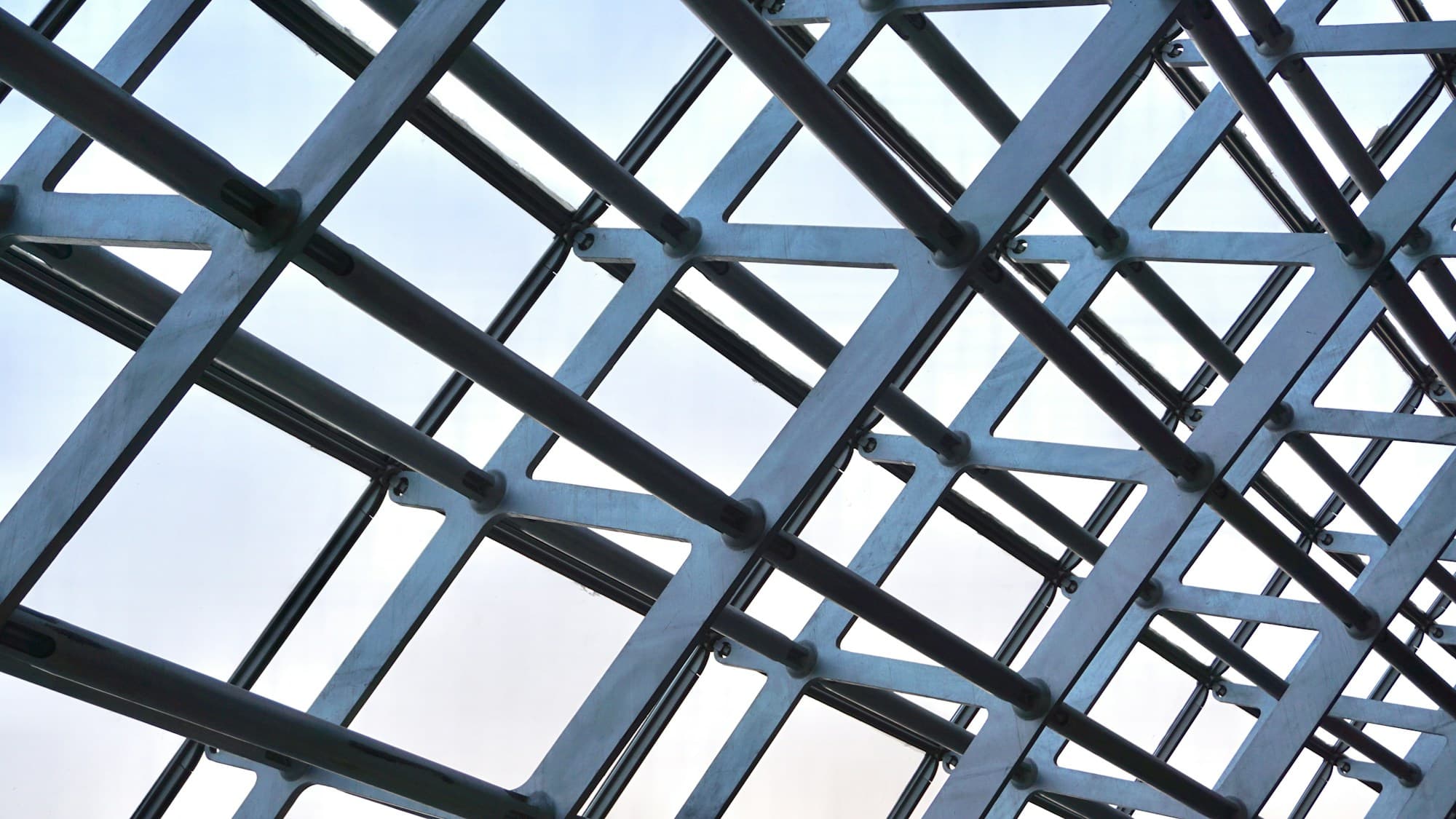 Industrial steel structure